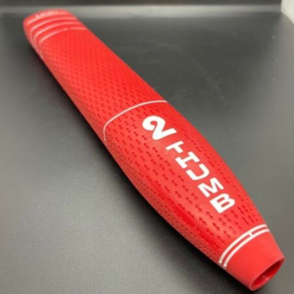 2 Thumb Golf Putter Grip Standard Size Gazeley Red 1.65" Wide Grip